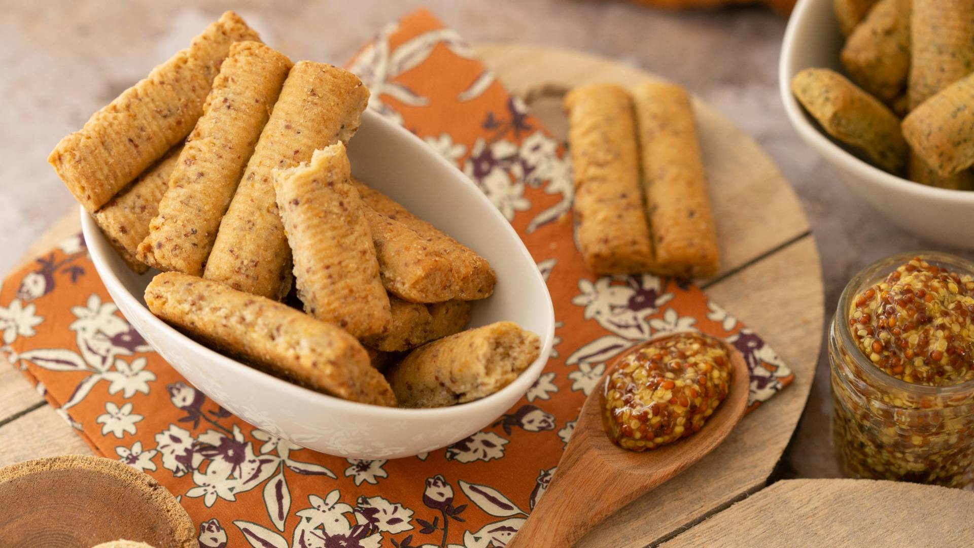 Lou Goustetto - L'Apéro Moutarde - Biscuit BIO et artisanal